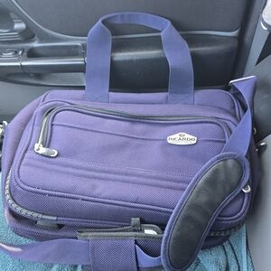 Ricardo Beverly Hills Purple Laptop / Travel Briefcase Bag